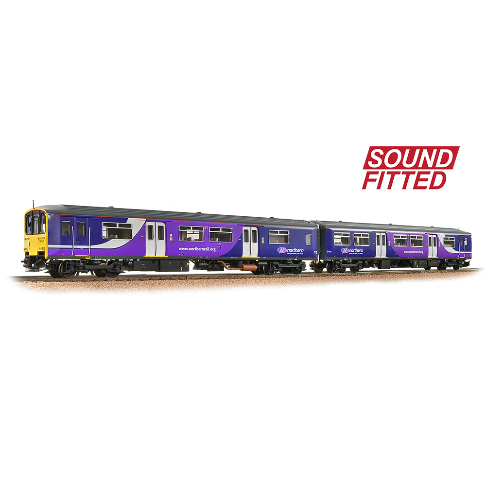 Bachmann 32-931SF Class 150 143 Northern Rail with DCC Sound